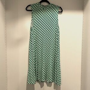 Green and White dress size XL